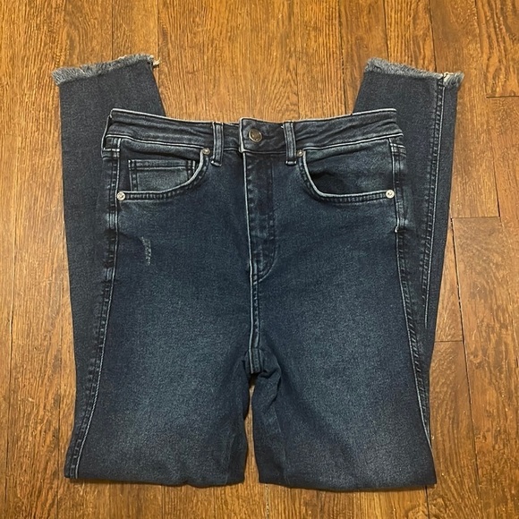 We the Free People High Waist Medium Wash Denim Jeans Size 29 - Picture 1 of 5